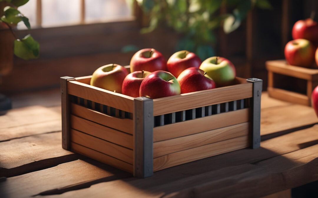Cum poți păstra merele în lăzi