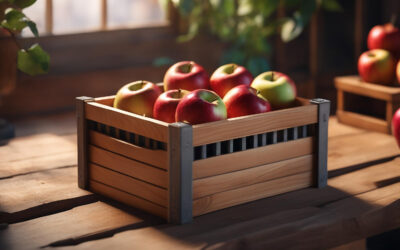 Cum poți păstra merele în lăzi